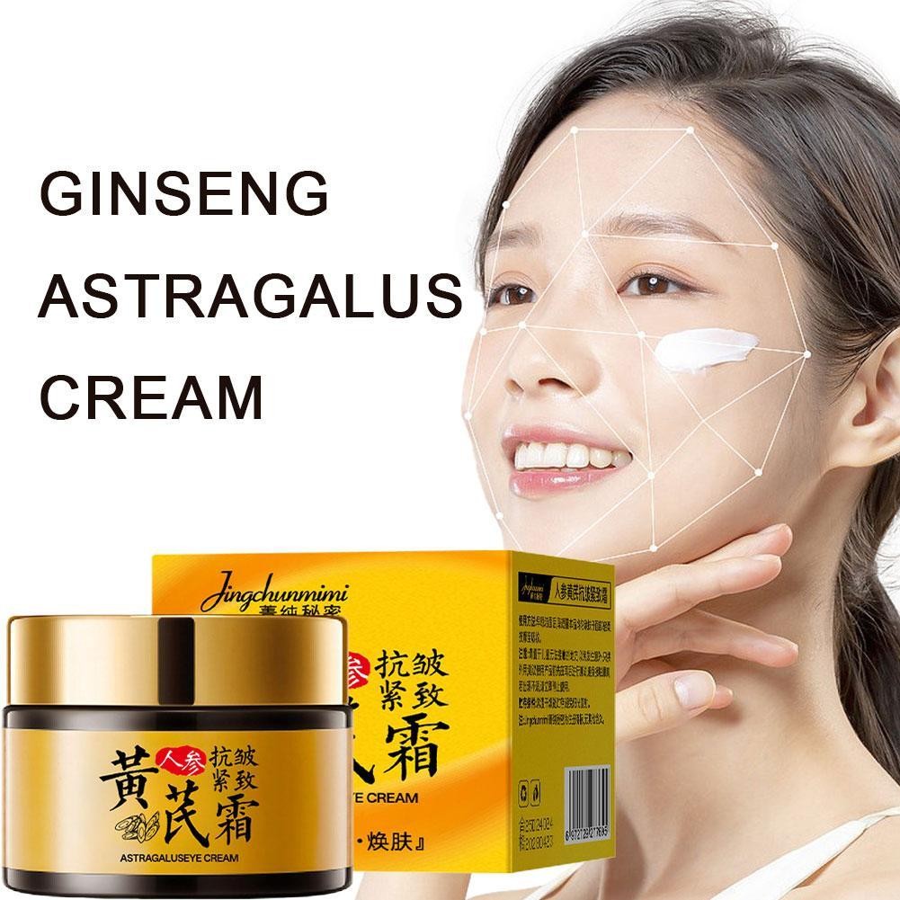 50g Nhân Sâm Astragalus Kem Giảm Nhăn Làm Sáng Da Chăm Sóc Dưỡng Ẩm Nuôi Dưỡng Mặt P5l8