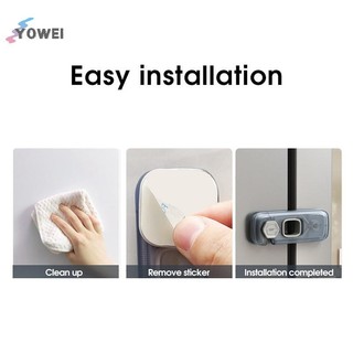 YOWEI 1 khóa cửa tủ lạnh/tủ đông an toàn cho trẻ em, khóa trẻ em bảo vệ tủ lạnh