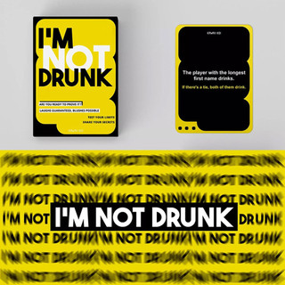 I'M NOT DRUNK - Party Drinking Game for Game Nights Bachelorette Party Game