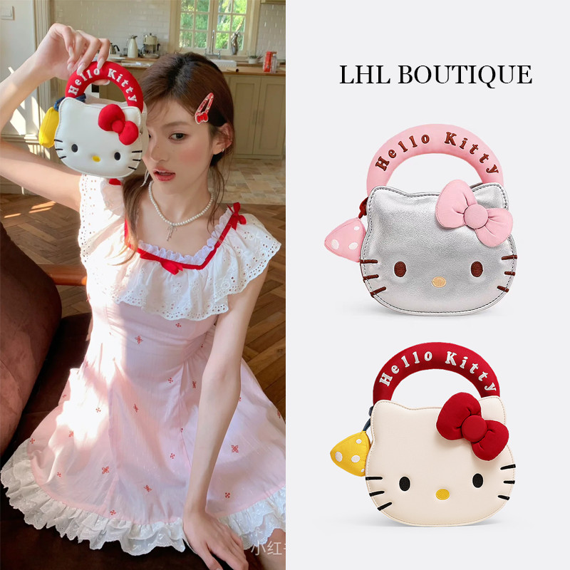 LHL BOUTIQUE túi đeo chéo hello kitty,Hoạt hình,Dễ thương,túi xách nữ ...