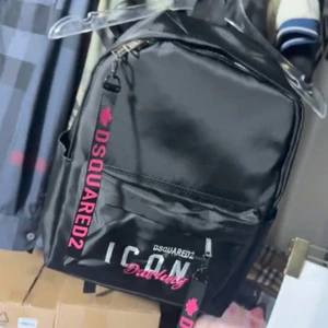 Balo Thêu I Con Chữ Ký Hồng KCloset Cặp Đựng Sách Vở Laptop Size 40 Chất Dù Chống Nước Thời Trang Nam Nữ NA934