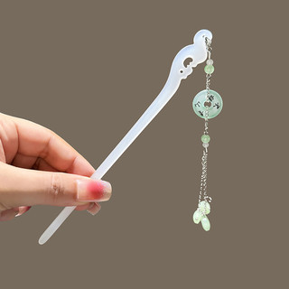 Móc khóa tóc và mặt dây chuyền, mũ gỗ bền có tua rua thanh lịch dành cho nữ và bé gái