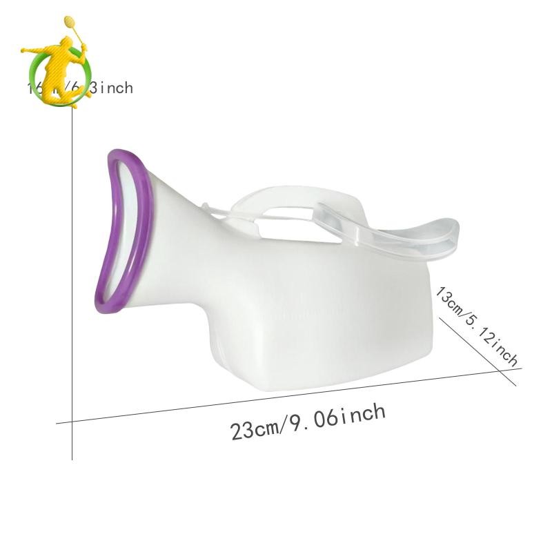 Bình Nước Tiểu Nam Nữ có Tay Cầm và Hộp Đựng, Phù Hợp cho Du Lịch