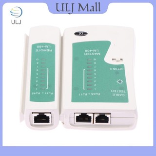 Dụng cụ kiểm tra cáp mạng ULJ RJ45 RJ11 Cat5 Cat6 UTP LAN Cable Test Tool Network Wire Cable Line Detector Công cụ theo dõi.