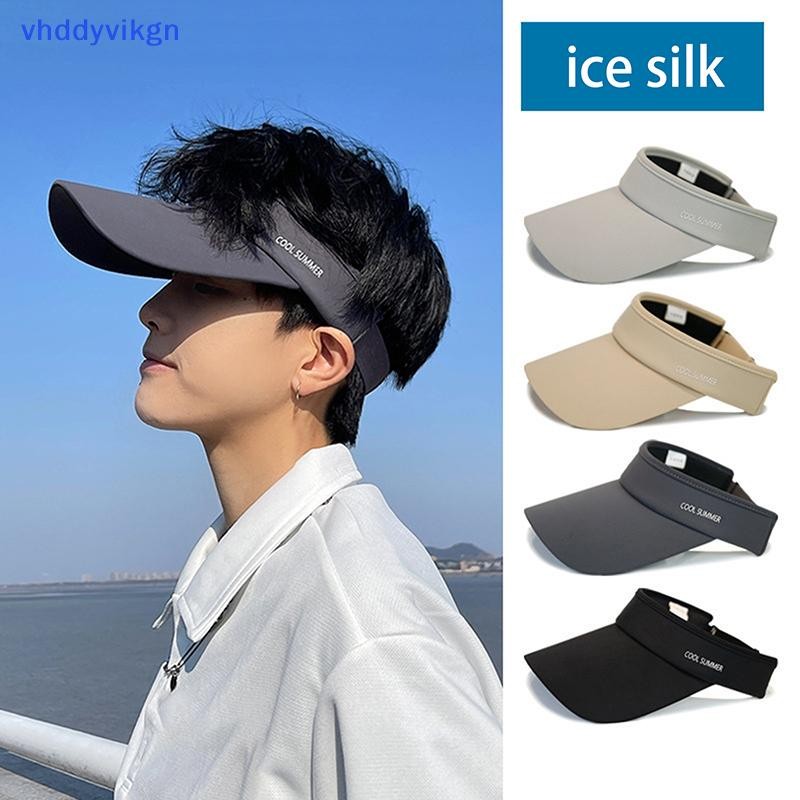 Mũ làm mát co giãn với tấm che băng lụa dài vành trống, chống tia UV hiệu quả cho mùa hè