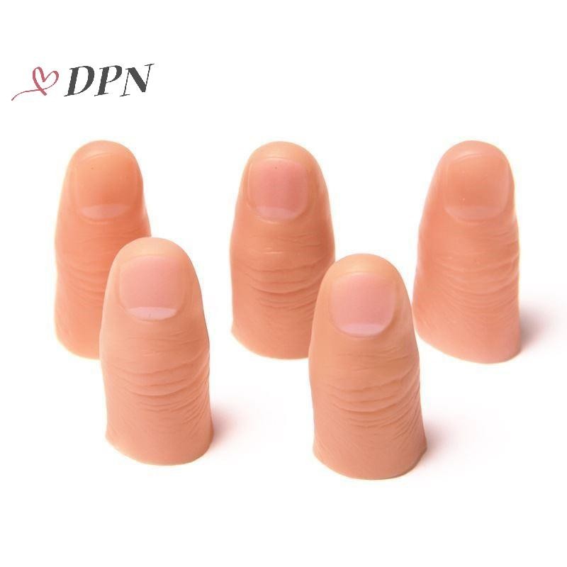 [DPN-t] Chân giả Ngón tay giả Mô phỏng Cots Cắt đứt Prostheses Găng tay silicon Biến mất để chơi Đạo cụ Tricky Prank mới