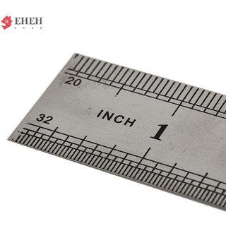[EHEH] Thước Kẻ Bằng Thép Không Gỉ 15-30cm