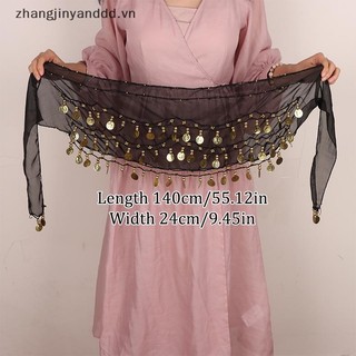 # yanddd # Belly Dance Hip Scarf Wrap Belt Váy Sequins sels Ấn Độ Dance Jazz Dance Hip Scarf Belt Girls Trang phục sân khấu.