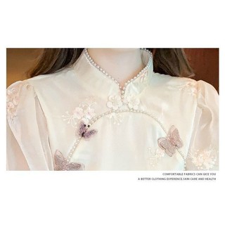 Áo Barong Filipiniana Hiện Đại Phong Cách Châu Á, Thêu Đính Hạt, Cổ Đứng - Mùa Hè 2025