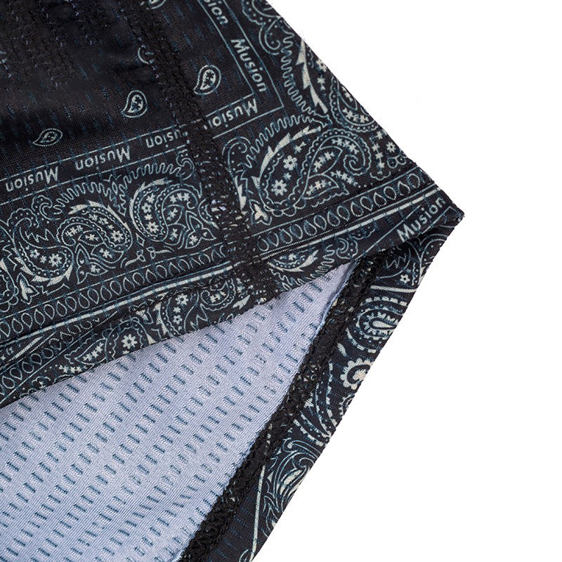 Mũ bảo hiểm xe máy chạy bộ Musion thể thao Lớp lót bên trong bằng vải Bandana thoáng khí Pure Ice Silk nguyên chất Thể thao ngoài trời