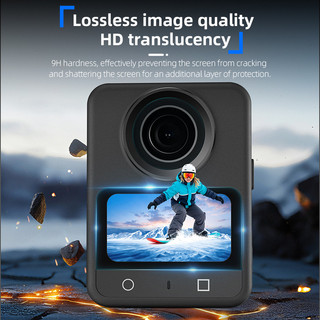 Dành cho phim cường lực màn hình máy ảnh toàn cảnh DJI OSMO 360 độ phân giải cao chống bụi, chống cháy nổ, chống rơi và trầy xước Phim bảo vệ phụ kiện máy ảnh toàn cảnh DJI