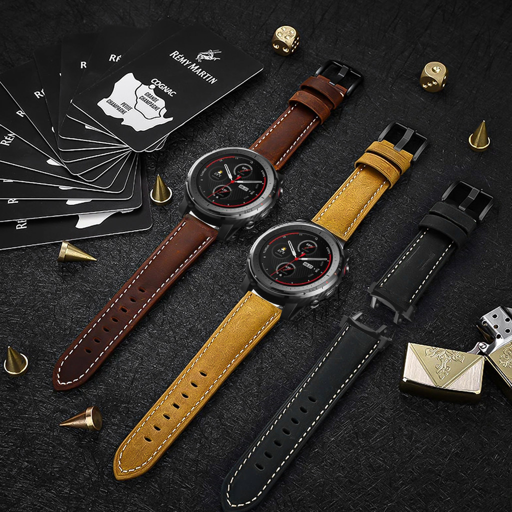 Dây da cho dây đeo Amazfit T-REX 3 / T-REX 2 cho phụ kiện Correa vòng tay Amazfit T-Rex / T-Rex 2 Ultra