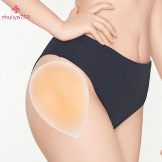 < zhuliye789 > 1 Cặp Tăng Cường Mông Thoải Mái Có Thể Tháo Rời Đẩy Lên Mông Đường Viền Hông Silicone Mông Miếng Lót Nam Nữ Giả Mông Miếng Lót
