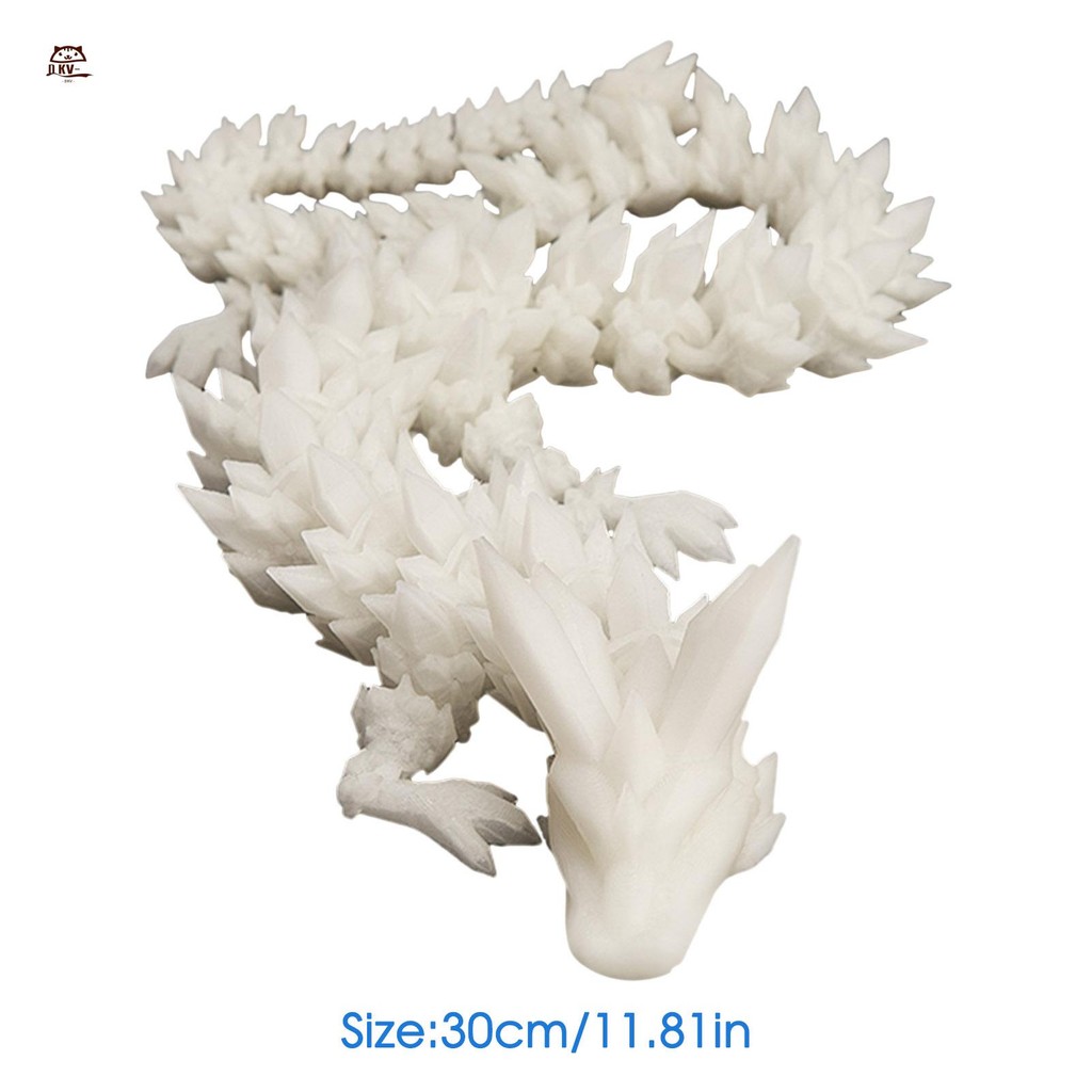 In 3D Hình Rồng Đồ Chơi Mô Phỏng Dạ Quang Mô Hình Thu Nhỏ Cho Phòng Khách Trang Trí Máy Tính Để Bàn