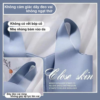 【BabyJoy】Áo ngực nữ có dây,Áo Ngực Nữ Nâng Đỡ 3D Không Gọng,Áo ngực không gọng đúc su mút mỏng,Chống Chảy Xệ