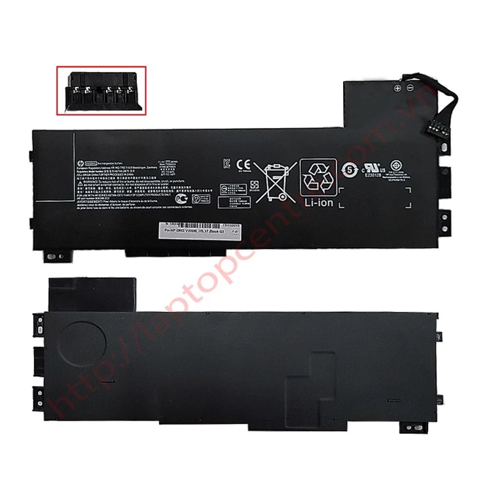 Pin Laptop Hp Zbook 15-G3, 15-G4, Zbook 17-G3, 17-G4 – Mã pin VV09XL pin Zin