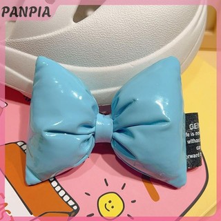 PANPIA-Nhiều Màu Sắc Nơ Phụ Kiện Giày Thời Trang Thanh Lịch Quyến Rũ Giày Cho Tất Cả Trận Đấu Vintage Khóa Giày Trang Trí Dễ Thương Bowtie