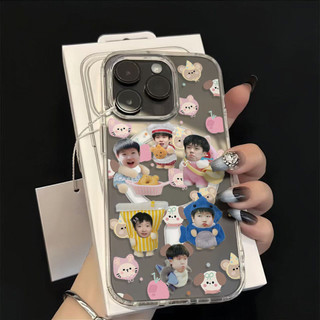 Ốp điện thoại hoạt hình Shatou Avatar cho iPhone16 15 14 11 13 12 X XS Pro Max XR Mini Xr 7 8 Plus Vỏ bảo vệ từ tính chống sốc trong suốt không màu vàng