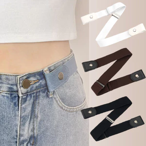 Thắt lưng lười phong cách mới và quần jean co giãn