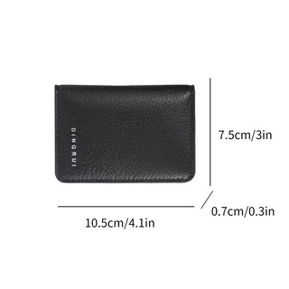 Ví nam phong cách kinh doanh đa chức năng Hộp đựng thẻ đa chức năng Ví đựng danh thiếp có thể gập lại ngắn