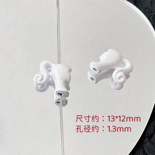 Bộ Phụ Kiện DIY Handmade Phong Cách Ngọt Cay Màu Đen Hồng, Hạt Hợp Kim và Nhựa Cho Vòng Tay và Dây Chuyền