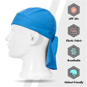 Mũ bảo hiểm bên trong Mũ cướp biển thấm mồ hôi Chống bụi UVHead Cover Cưỡi bên ngoài Mũ thể thao
