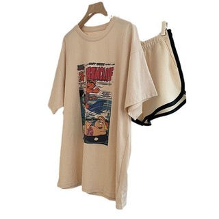 Mỹ Retro Tay Ngắn Mùa Hè 2024 Phong Cách Mới ins Hợp Thời Trang Lười bf Phong Cách Influencer Hồng Kông Phong Cách Sang Trọng Siêu Nóng Áo Thun Top 7.8