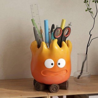 Sáng Tạo Độc Đáo Lưu Trữ Ngọn Lửa Đồ Trang Trí Cassifer Bút Sinh Viên Văn Phòng Để Bàn Hộp Trang Trí Trẻ Em Bé Gái Bé Trai Đồ Trang Trí