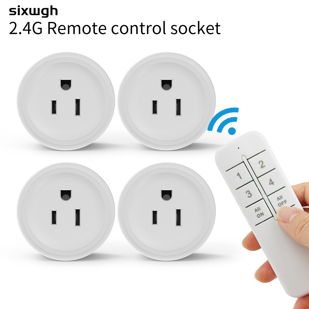Ổ cắm không dây RF2.4G Ổ cắm điều khiển từ xa Công tắc không dây phích ...