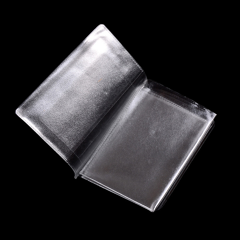 Gcdhome PVC trong suốt tài liệu bao gồm vỏ giấy phép lái xe Nga bảo vệ thẻ ID HOT