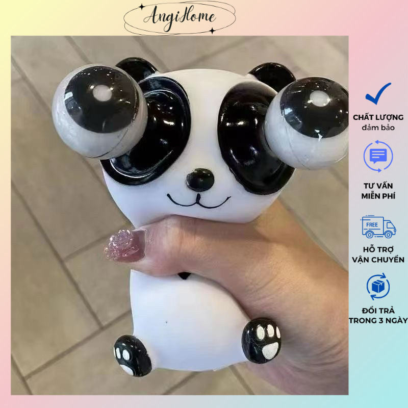 Đồ chơi gấu trúc bóp mắt lòi giải tỏa căng thẳng ANGIHOME