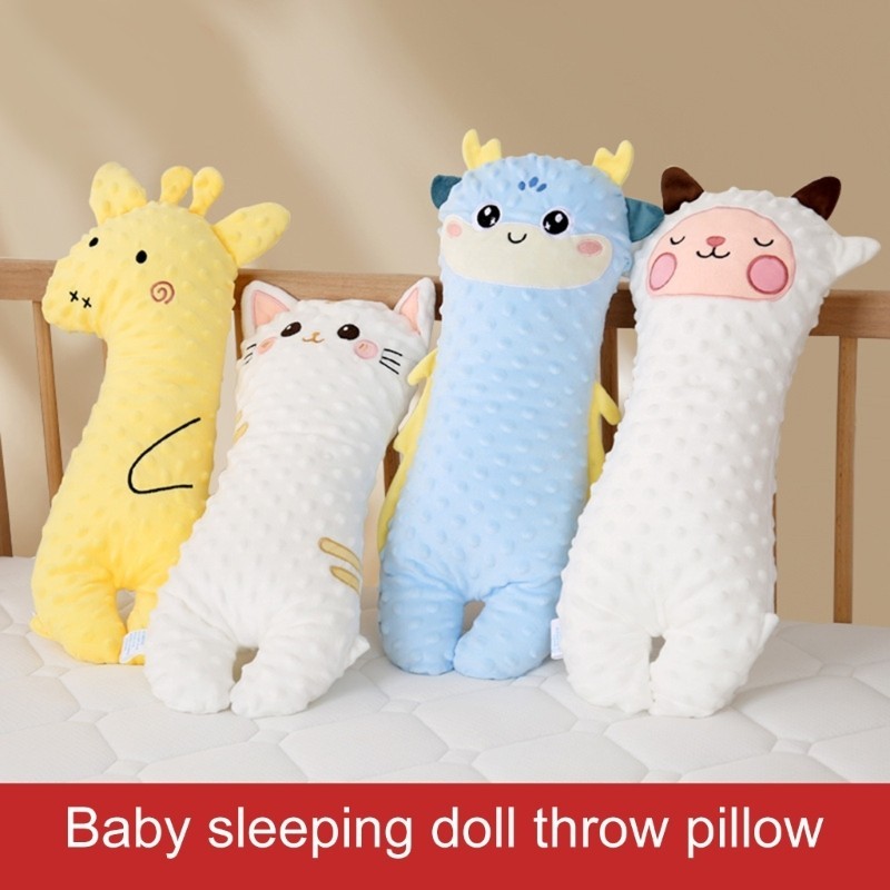 Mặt Trăng Sơ Sinh Gối Cuddly Tập Đi Mặt Sau Đệm Ngủ Thoải Mái Đồng Hành Búp Bê Bình Định Đồ Chơi Làm Nhẹ Nhàng Cho Restful S