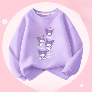 Trẻ mới biết đi Kawaii Áo Sơ Mi Thường Ngày Kuromi Hoạt Hình Unisex Trẻ Em Áo Khoác Cho Bé Gái
