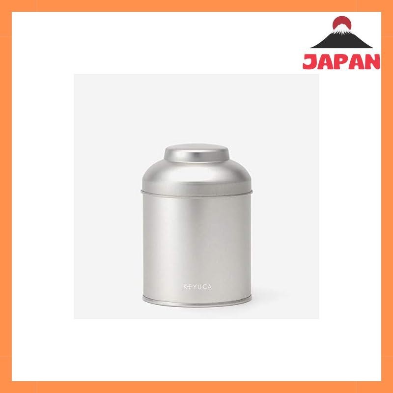KEYUCA Tea Canister (100g Steel) Tea Caddy for Black Tea, Green Tea ...