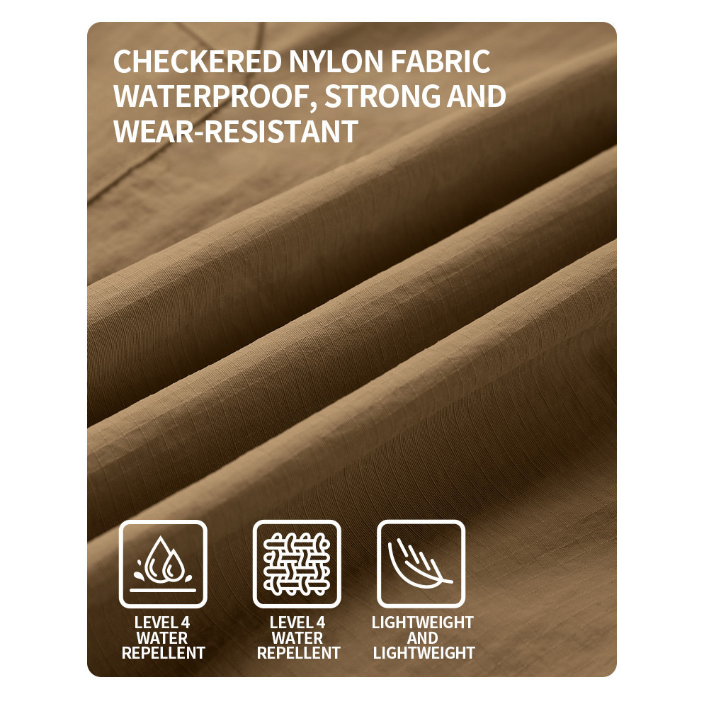 Ảnh Quần âu nam CAMEL CROWN Quần short co giãn thoáng khí Quần short thể thao ngoài trời 3
