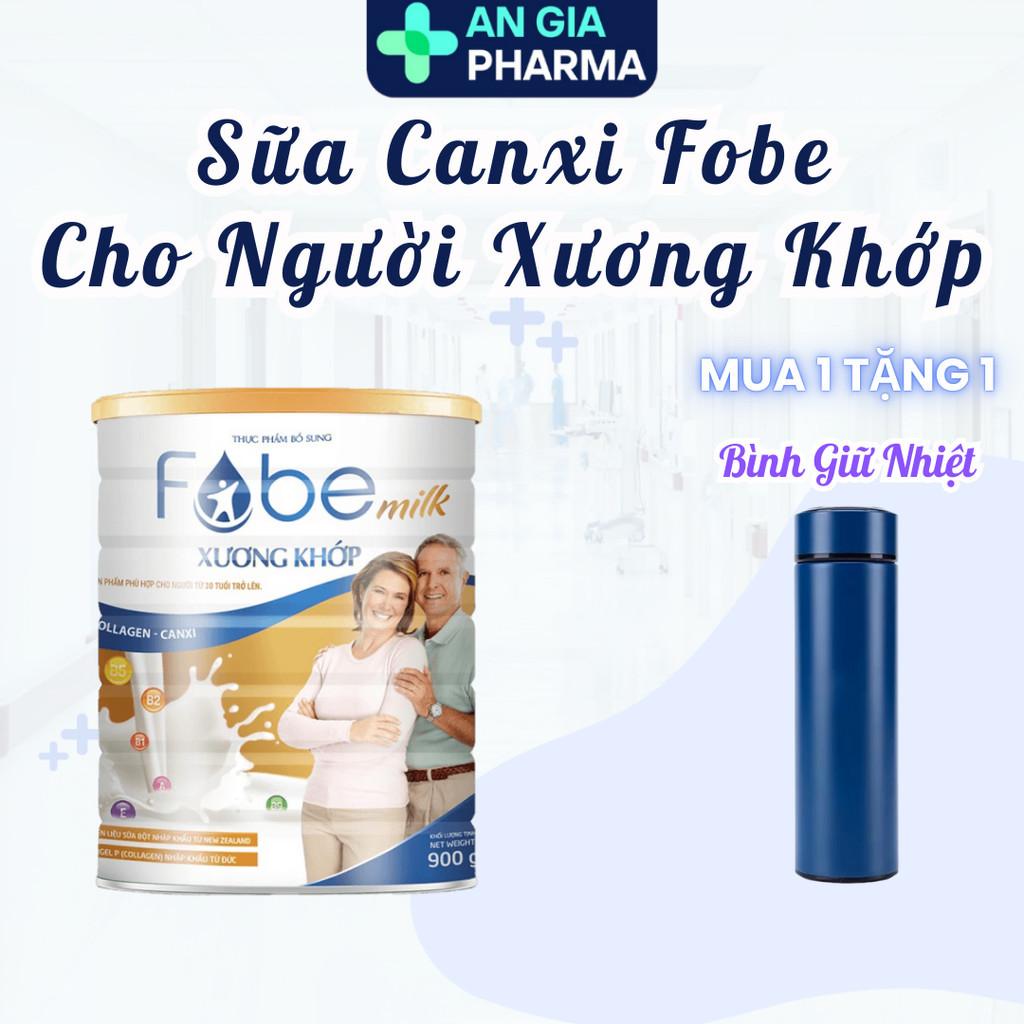 Sữa Bột Fobemilk Xương Khớp Fobe Bổ Sung Collagen, Canxi và Vitamin D ...