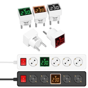 Máy kiểm tra điện áp gia đình CLI Máy đo vuông kỹ thuật số Máy đo điện 220V 230V cho gia đình