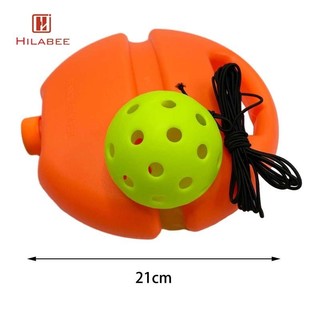 Hilabee Công cụ tập luyện bóng Pickleball Pickleball Rebounder Pickleball Ball có dây Di động Cải thiện tốc độ Pickleball cho người mới bắt đầu