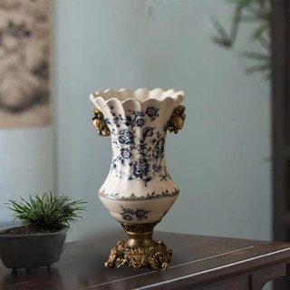 LOVIVER Bình hoa Trung tâm bàn cổ điển cho bữa tiệc phòng khách lối vào