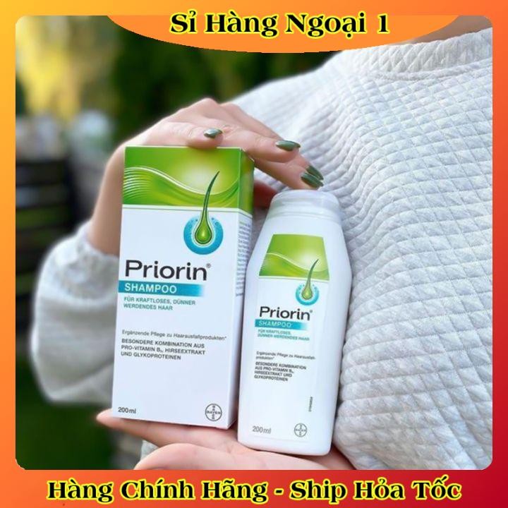 Dầu gội Priorin chống rụng tóc - kích thích mọc tóc dày và dài - Nội địa Đức Đủ Bill