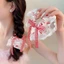 Dây Buộc Tóc / Cột Tóc Scrunchies To Phồng Đẹp Thời Trang Hàn Quốc