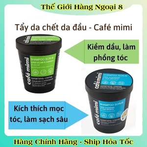 Tẩy Da Chết Da Đầu Cafe MiMi 330G làm sạch da đầu, giảm dầu bết, dưỡng tóc của Nga -HÀNG CHÍNH HÃNG