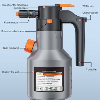 Máy phun bọt điện CLI 2 Lít Máy bơm tay Máy phun bọt hoạt động bằng bọt Lances