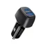 Tẩu sạc USB xe hơi công suất 52,5W, 2 cổng USB A và Type C, sạc nhanh Samsung, Iphone, Xiaomi