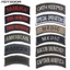 Patch vải velcro cong dán khuỷ tay ba lô, nón , quần áo , túi xách _retro