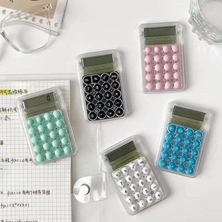 Máy tính Mini Máy tính bỏ túi dễ thương di động Máy tính hoạt hình cho học sinh tiểu học