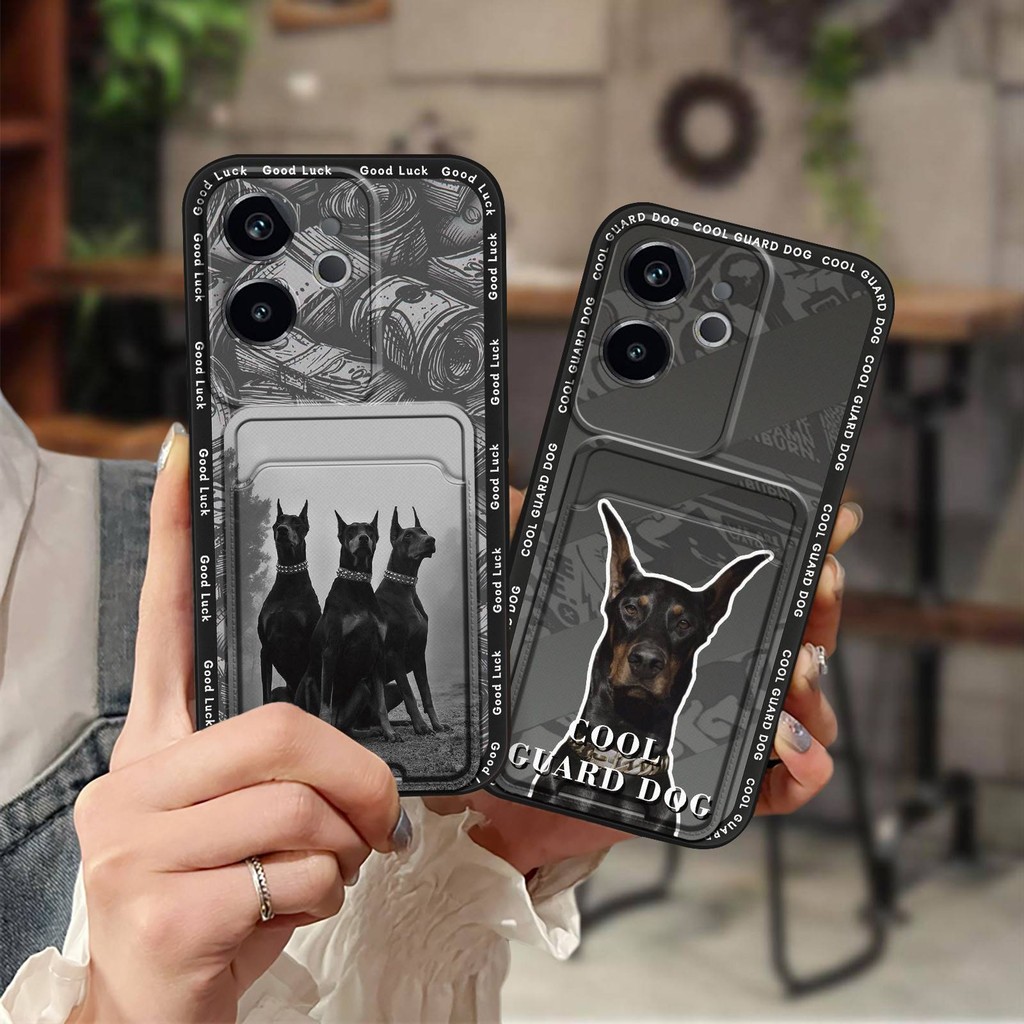 Card sleeve Anti-knock Phone Case For Realme GT6 China Back Cover Fashion Design Full wrap Cover Shockproof Waterproof Cute