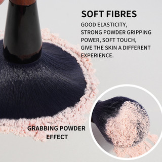 Cọ phấn phủ lớn MAANGE cọ makeup mặt có lông mịn và tay cầm bằng gỗ 52100