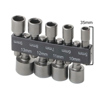 Bộ 9/14 Khẩu Tuýp Vặn Ốc Lục Giác Gắn Máy Khoan 9/14 Đầu Vít Bắn Tôn ALINE
