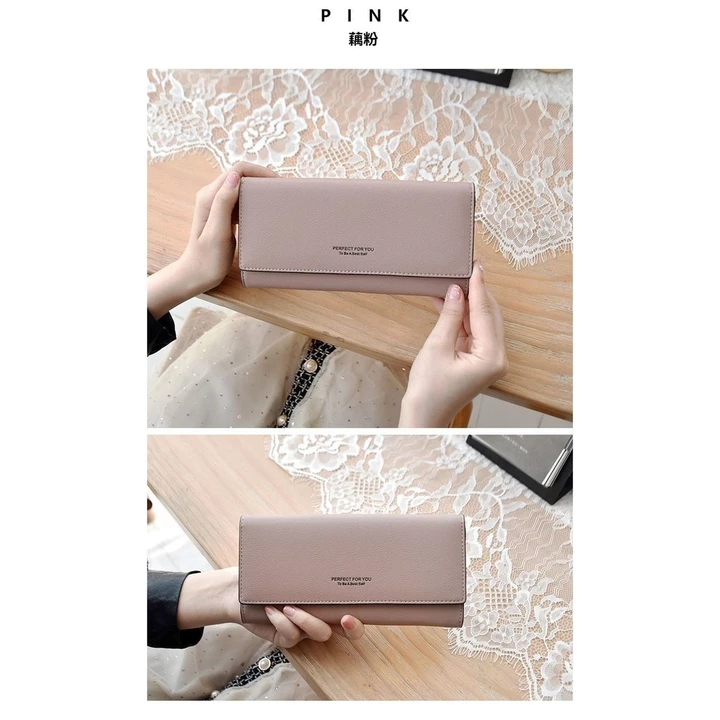 Women's Korean-Style Long Wallet – for School – 7